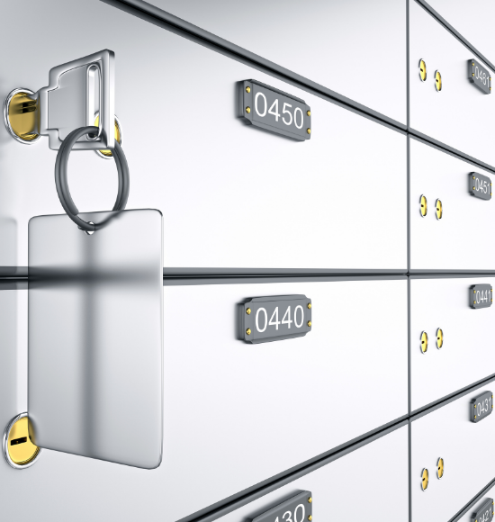 Safe deposit boxes image