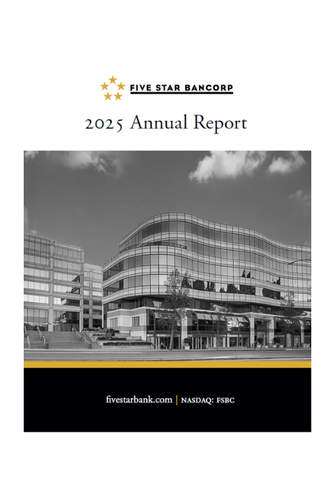 Five Star Bancorp 2025 Annual Report Cover