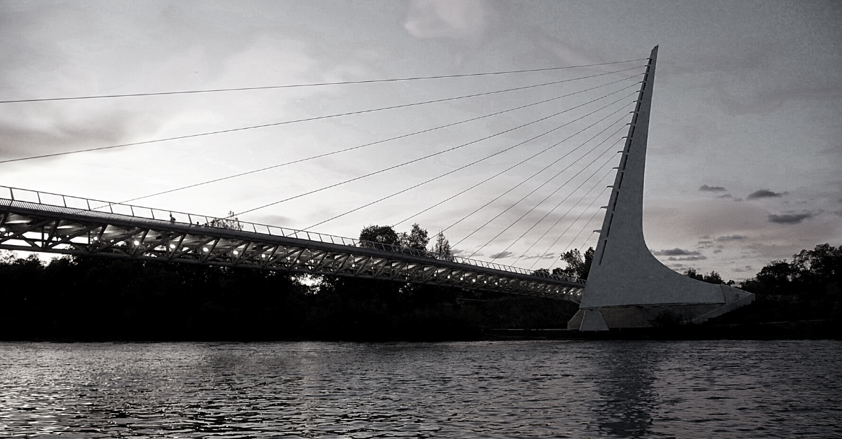 Sundial Bridge in Redding