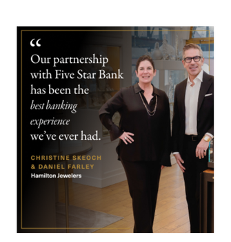 Christine Skeoch & Daniel Farley, Hamilton Jewelers
