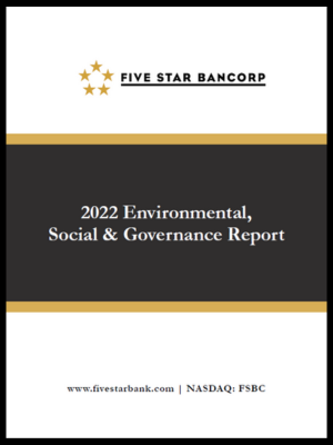 2022 Environmental, Social and Governance Report Cover